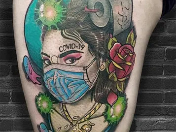 Tatuajes en tiempos de coronavirus Tatuajes en tiempos de coronavirus