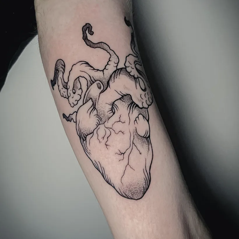 Tatuaje en el brazo hecho en ESAP Madrid Tatuaje en el brazo hecho en ESAP Madrid