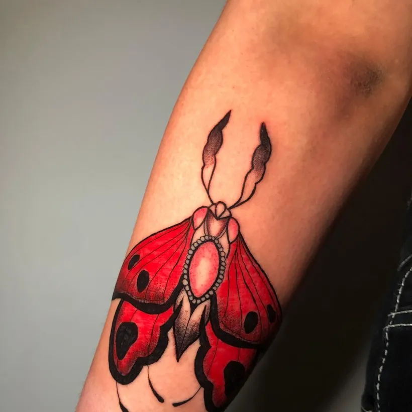 Tatuaje a color de un cangrejo, por Tamy en ESAP Madrid