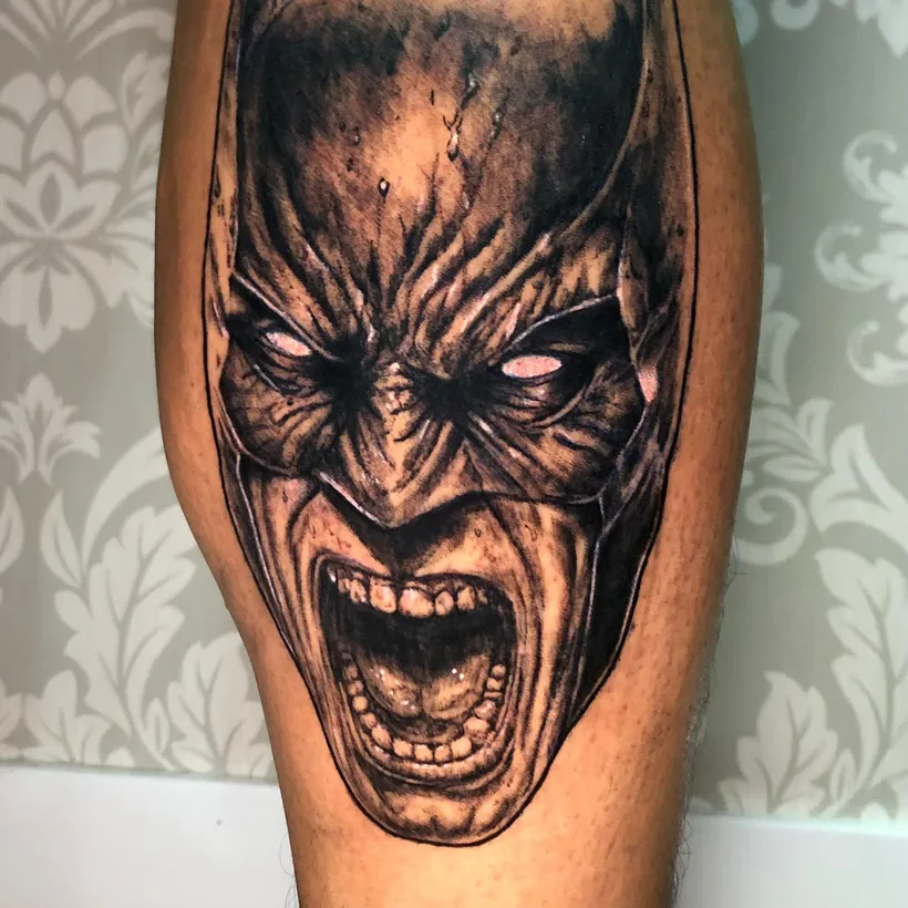 Tatuaje realista de un rostro, ESAP Madrid