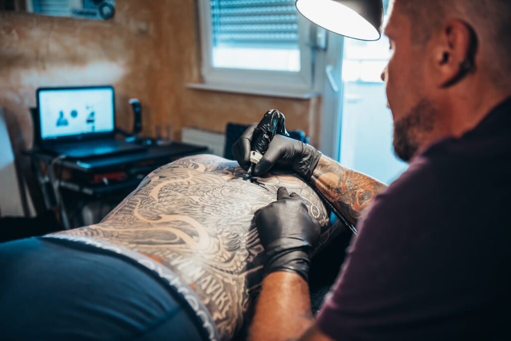 Tatuajes grandes con IA