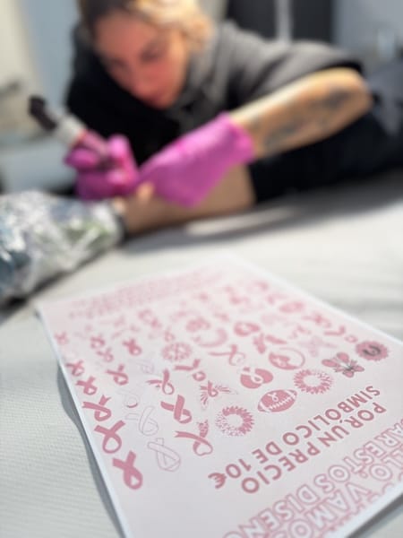 Jornada contra el Cancer - Tatuajes Solidarios