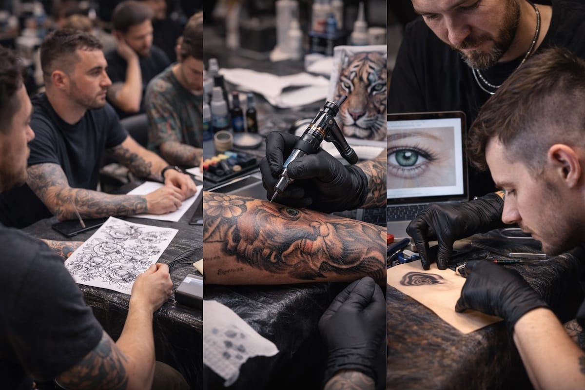 Seminarios y Especializaciones en Tatuaje: Cómo Seguir Creciendo Profesionalmente 1 cursos seminarios tatuajes
