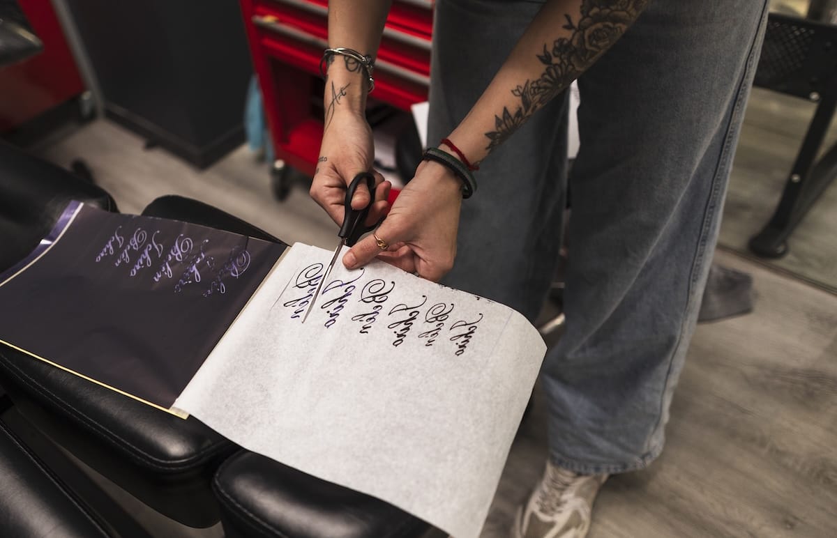 tatuar lettering